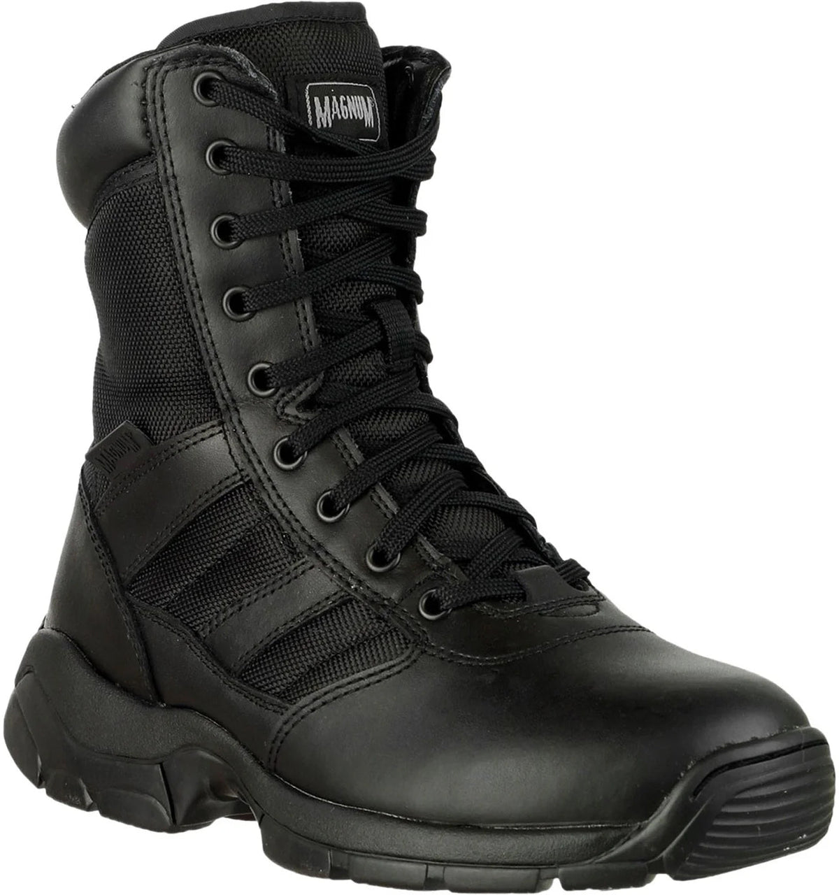 Magnum Panther 8.0 Side Zip Boots - Black | Outdoor Performance