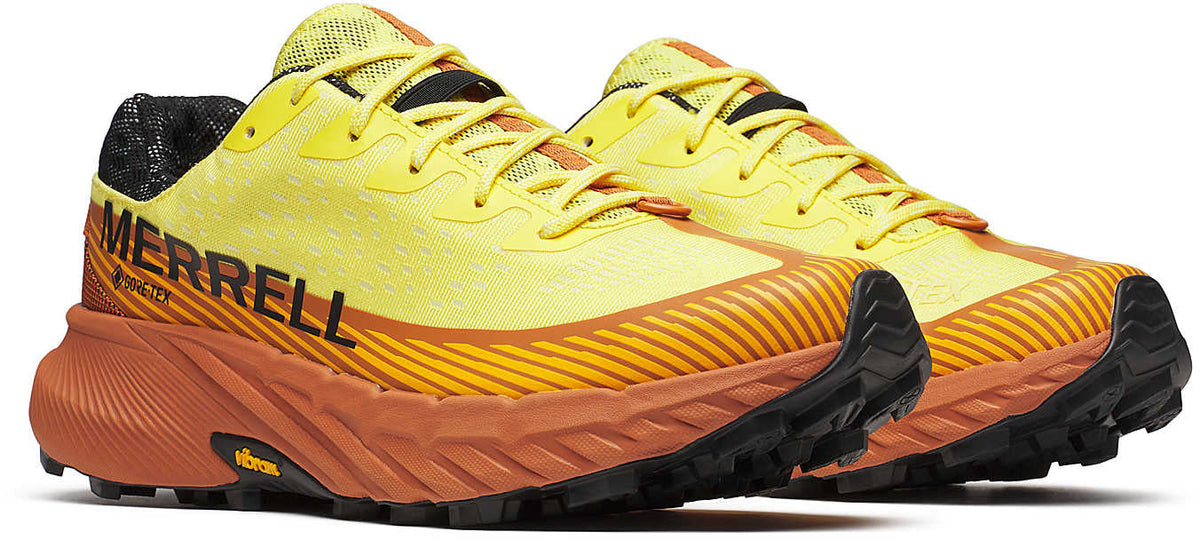 Merrell Agility Peak 5 GORE-TEX Men's Trail Running Shoes - Yellow | Trail Running