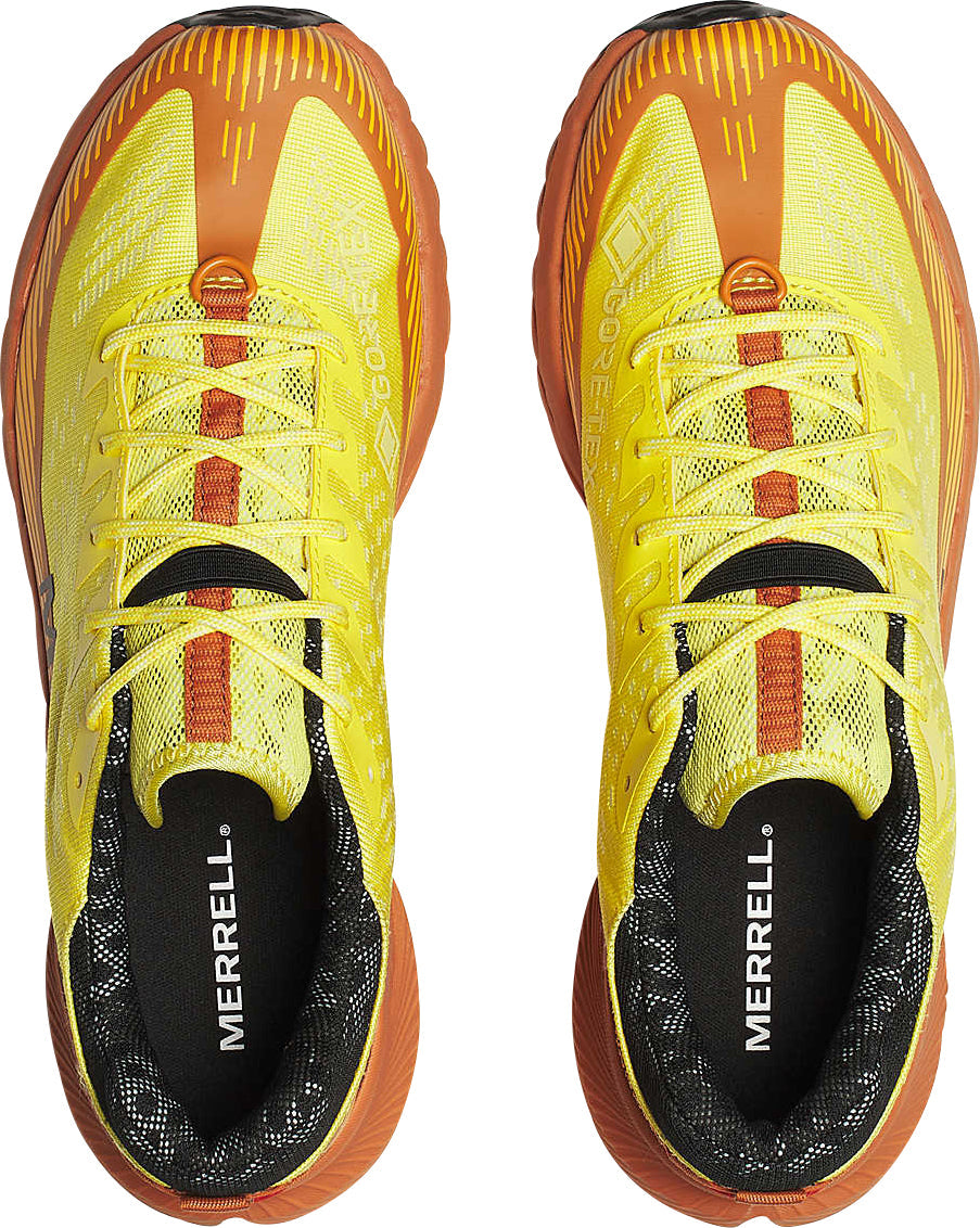 Merrell Agility Peak 5 GORE-TEX Men's Trail Running Shoes - Yellow | Trail Running