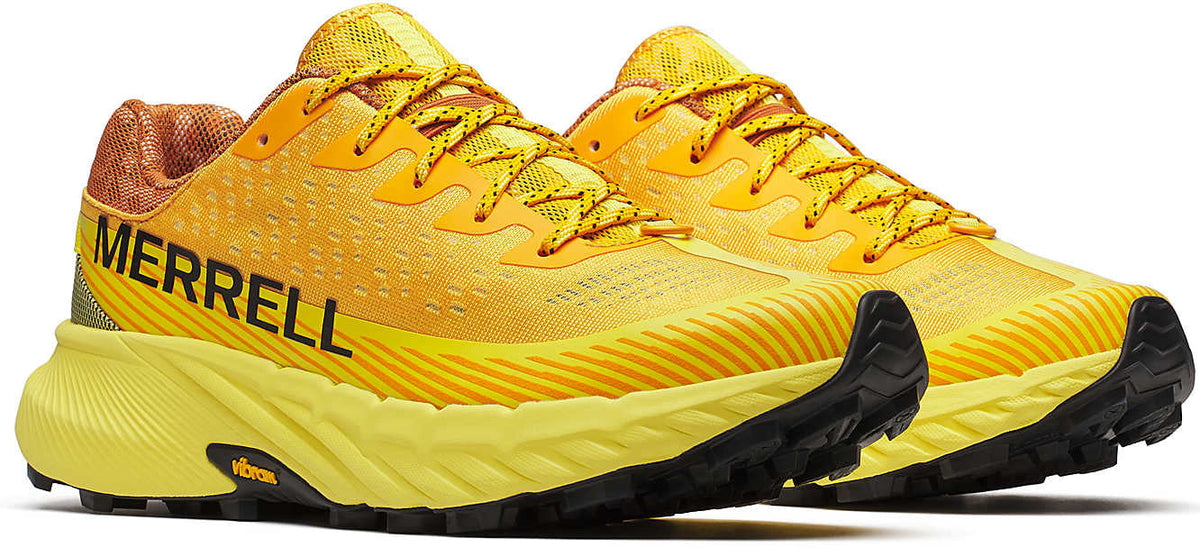 Merrell Agility Peak 5 Men's Trail Running Shoes - Orange | Trail Running