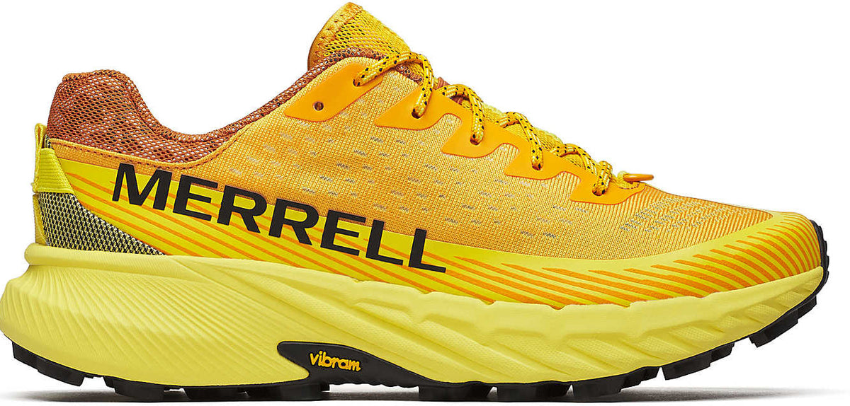 Merrell Agility Peak 5 Men's Trail Running Shoes - Orange | Trail Running