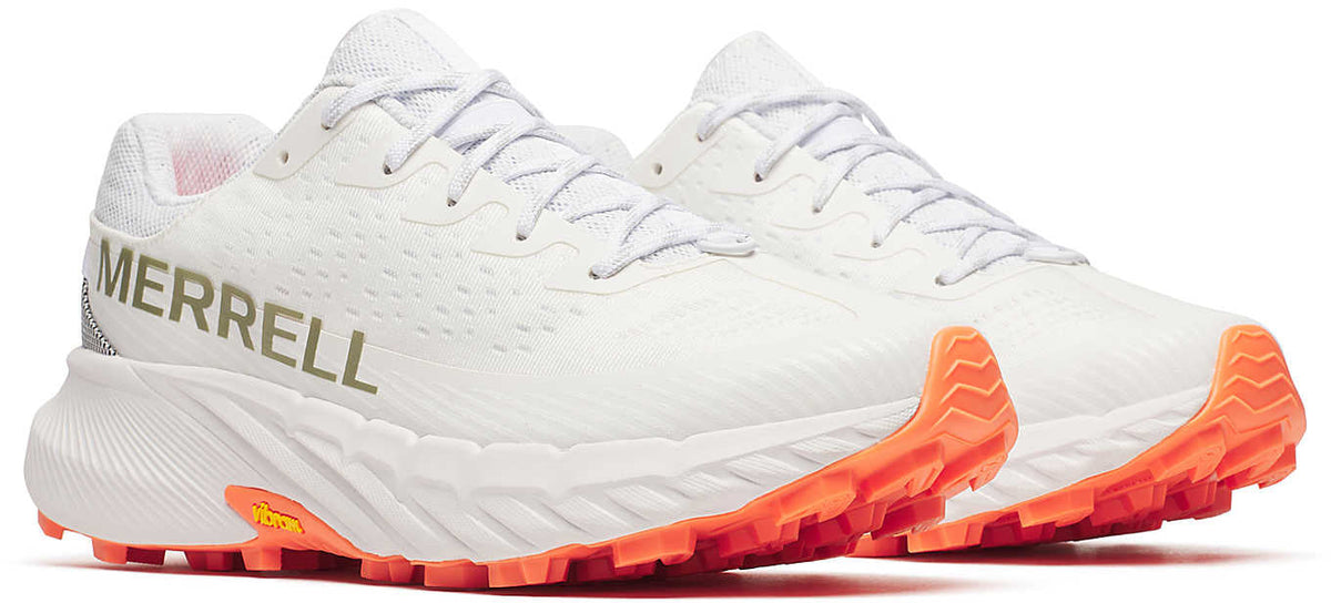 Merrell Agility Peak 5 Men's Trail Running Shoes - White | Trail Running