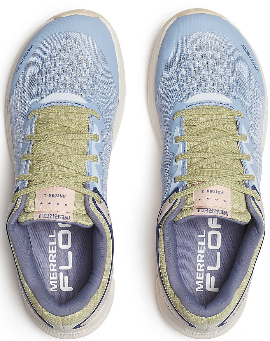 Merrell Antora 4 Waterproof Women's Trail Running Shoes - Blue | Trail Running