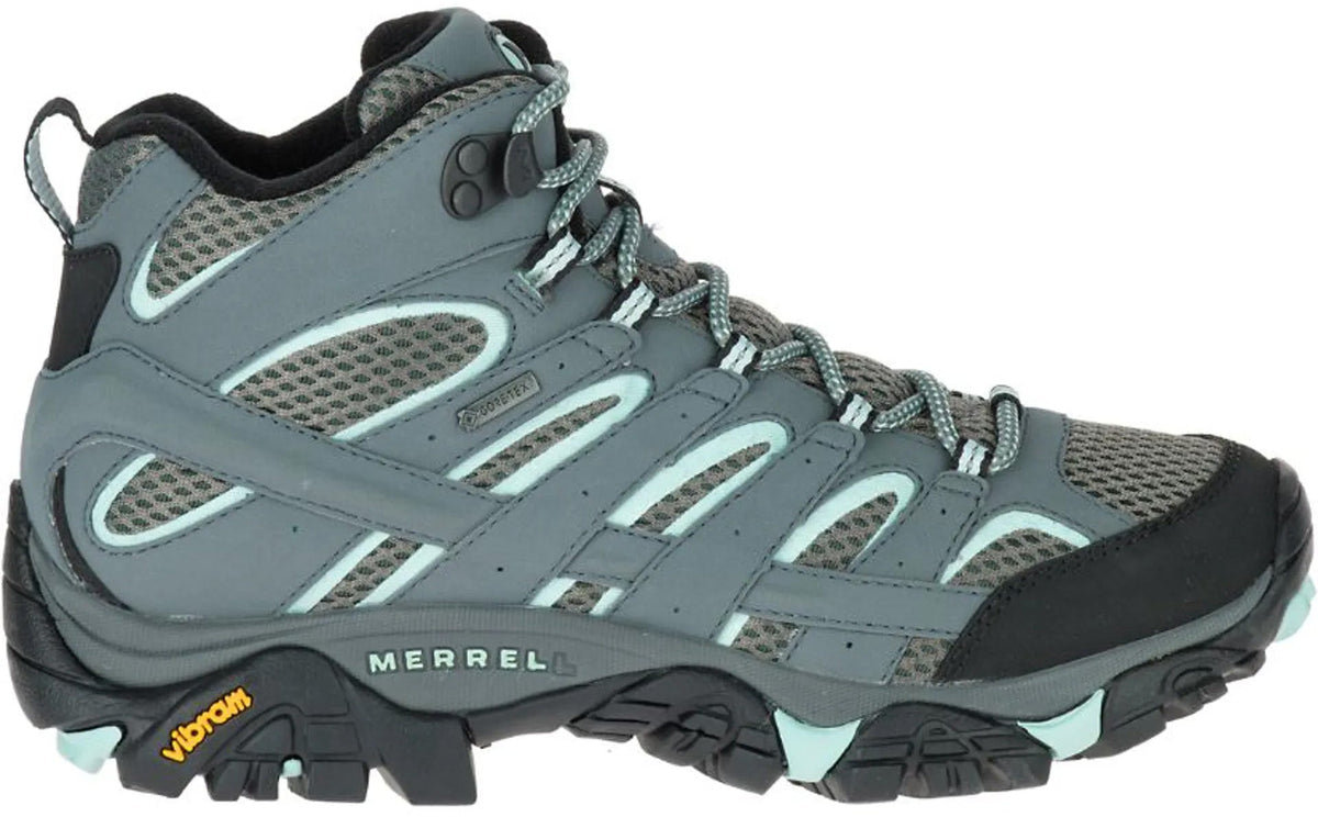 Merrell Moab 2 Mid GORE-TEX Women's Walking Boots - Blue | Outdoor Performance