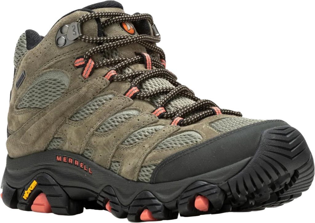 Merrell Moab 3 Mid GORE-TEX Women's Walking Boots - Green | Outdoor Performance
