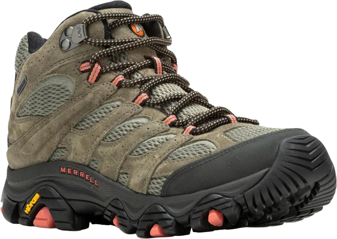 Merrell Moab 3 Mid GORE-TEX Women's Walking Boots - Green | Outdoor Performance