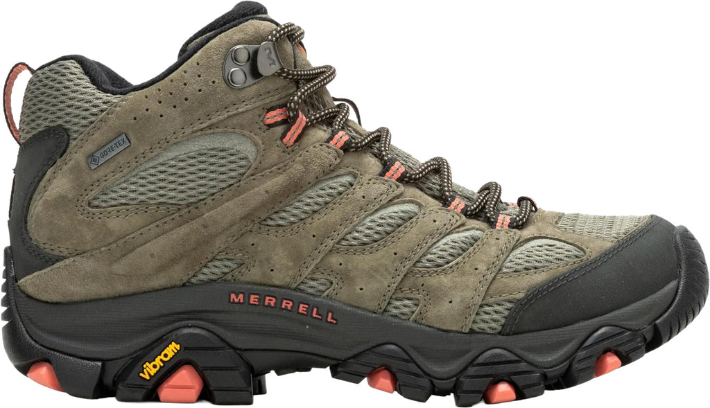 Merrell Moab 3 Mid GORE-TEX Women's Walking Boots - Green | Outdoor Performance