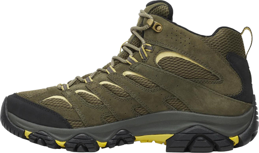 Merrell Moab 3 Mid GORE-TEX Men's Walking Boots - Green | Outdoor Performance
