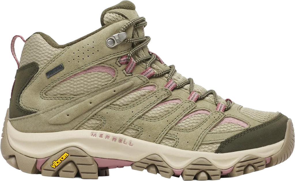 Merrell Moab 3 Mid GORE-TEX Women's Walking Boots - Green | Outdoor Performance