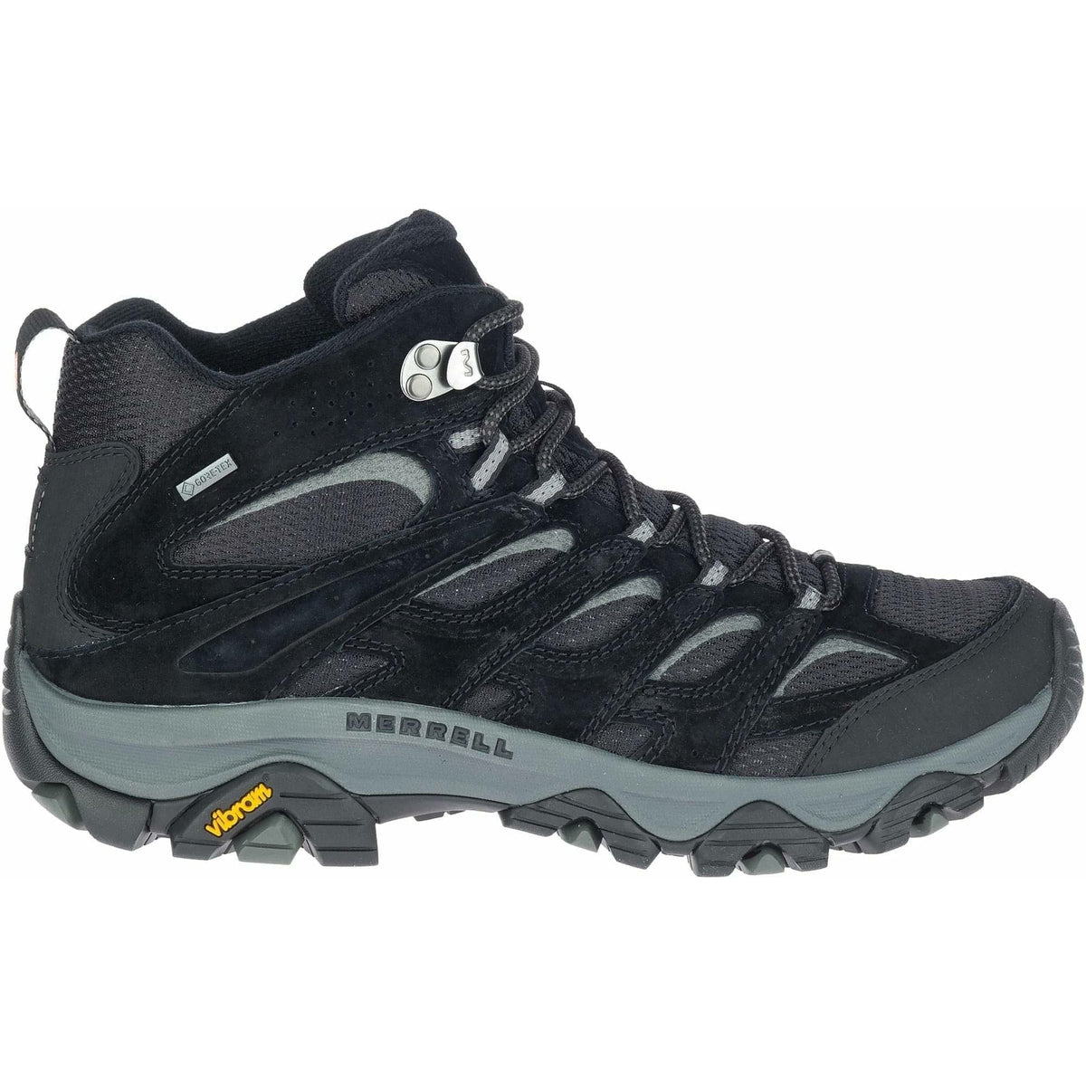 Merrell Moab 3 Mid GORE-TEX Men's Walking Boots - Black | Outdoor Performance