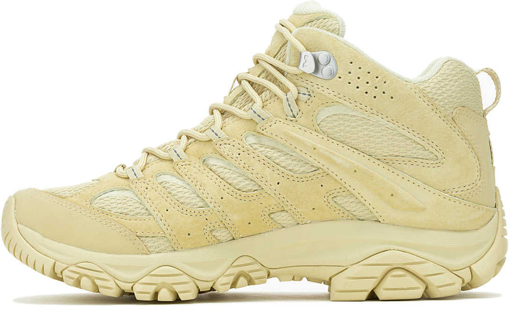 Merrell Moab 3 Mid Waterproof Men's Walking Boots - Cream | Outdoor Performance
