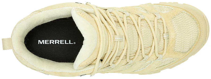 Merrell Moab 3 Mid Waterproof Men's Walking Boots - Cream | Outdoor Performance