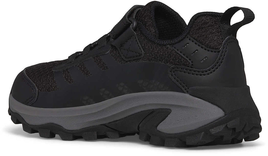Merrell Moab Speed 2 A/ C Waterproof Childrens Walking Shoes - Black | Outdoor Performance