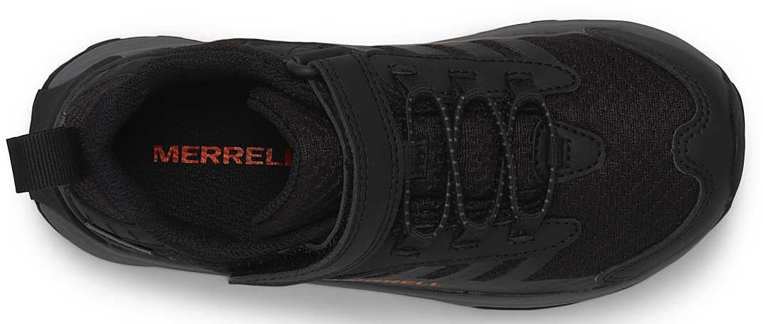 Merrell Moab Speed 2 A/ C Waterproof Childrens Walking Shoes - Black | Outdoor Performance