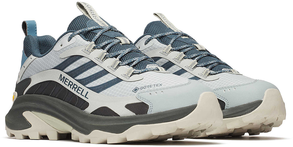 Merrell Moab Speed 2 GORE-TEX Men's Walking Shoes - Blue | Outdoor Performance