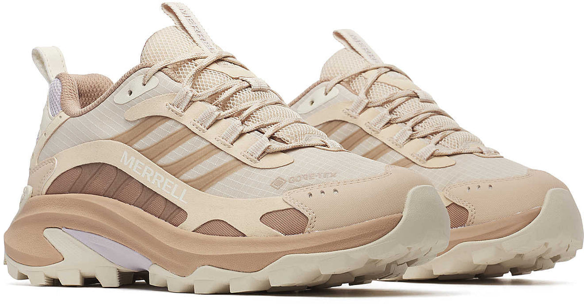 Merrell Moab Speed 2 GORE-TEX Women's Walking Shoes - Beige | Outdoor Performance