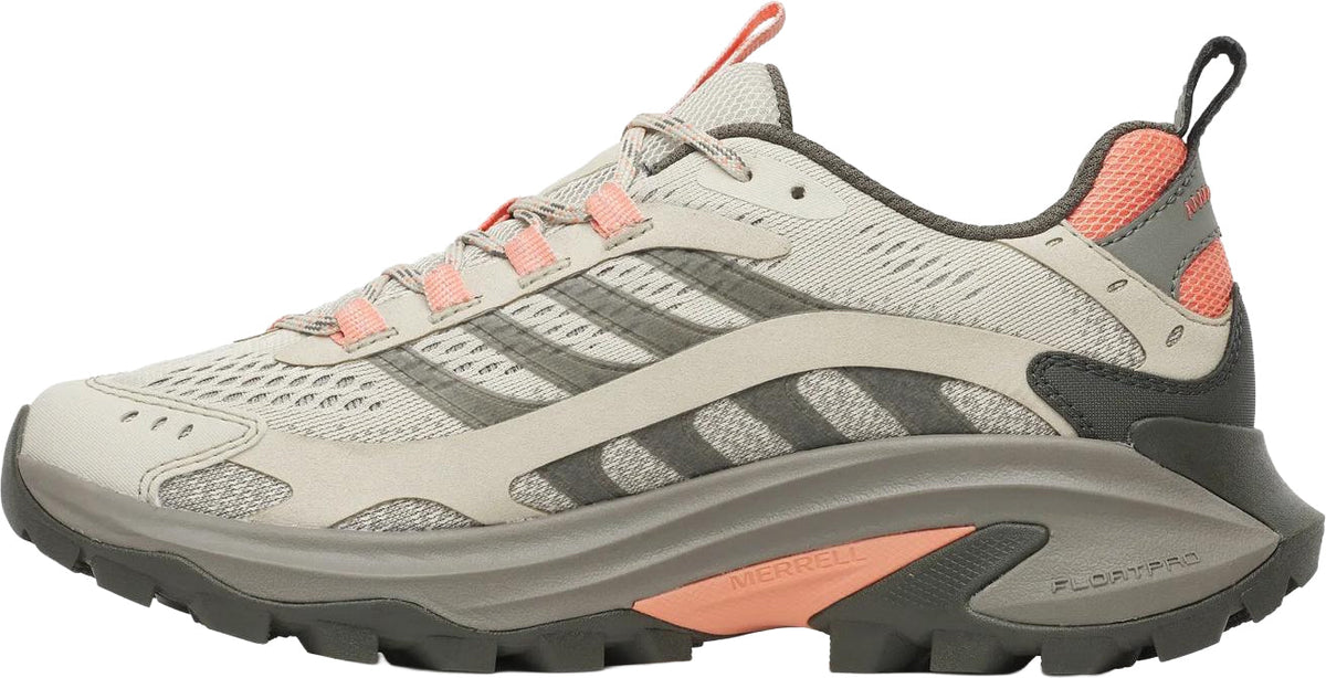 Merrell Moab Speed 2 Women's Walking Shoes - Grey | Outdoor Performance