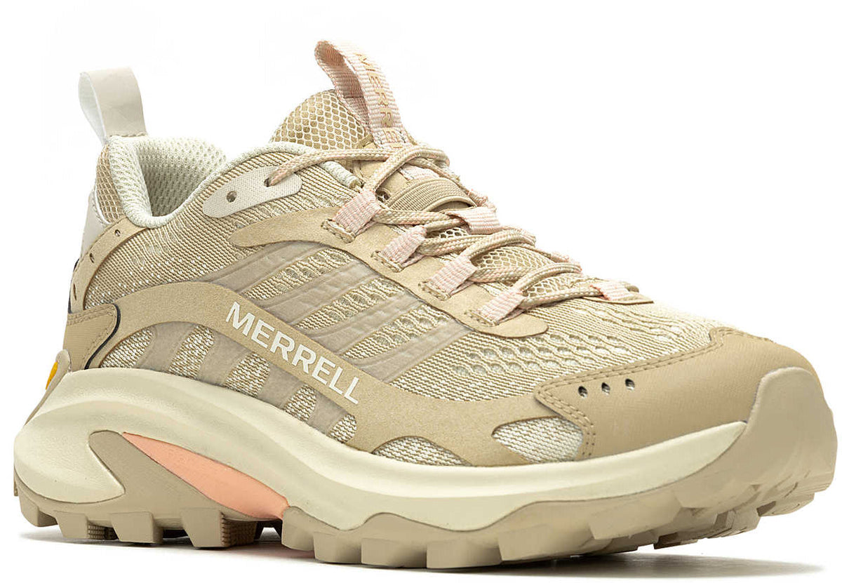 Merrell Moab Speed 2 WIDE FIT Women's Walking Shoes - Cream | Outdoor Performance