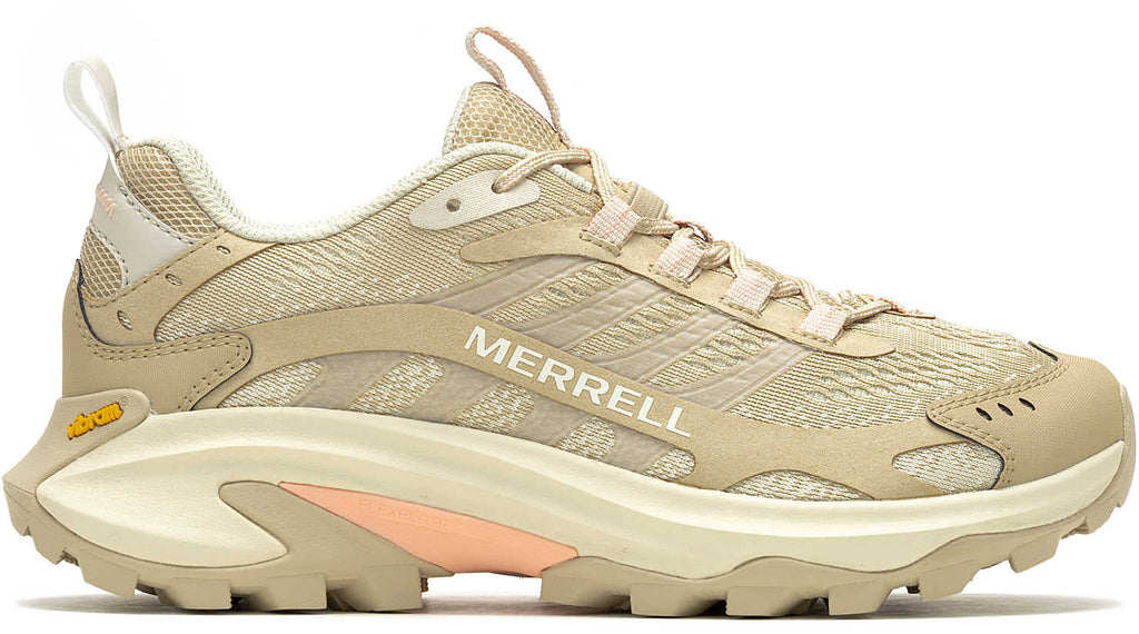 Merrell Moab Speed 2 WIDE FIT Women's Walking Shoes - Cream | Outdoor Performance