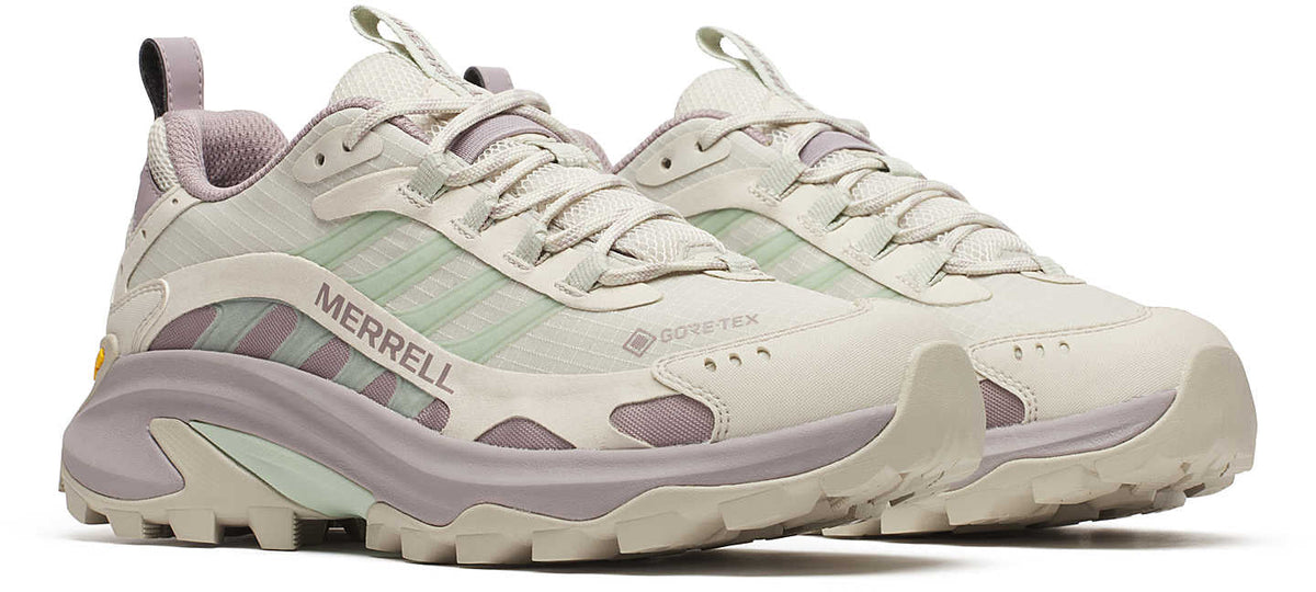 Merrell Moab Speed 2 GORE-TEX Women's Walking Shoes - Cream | Outdoor Performance