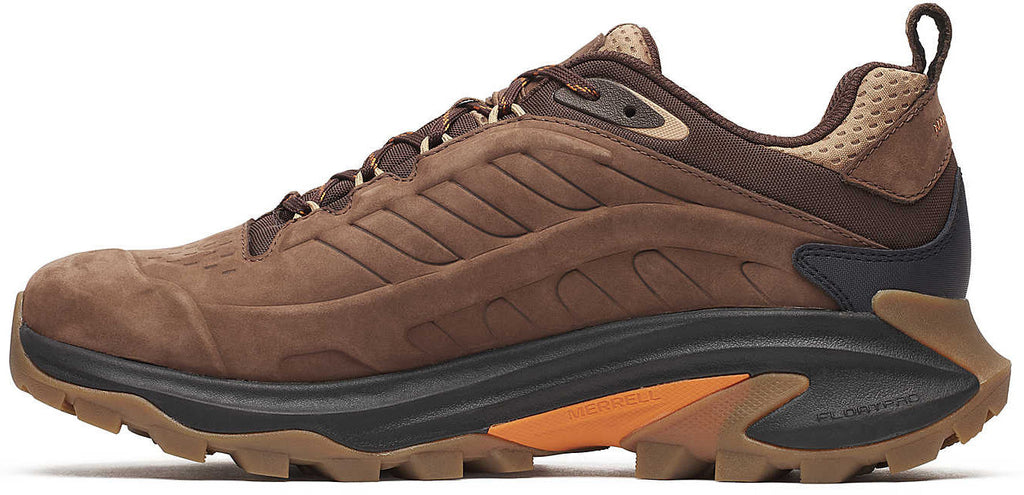 Merrell Moab Speed 2 Leather Waterproof Men's Walking Shoes - Brown | Outdoor Performance