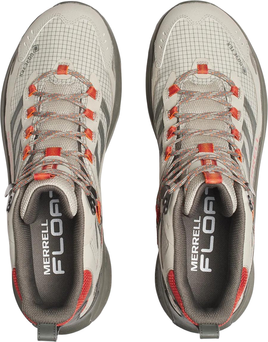 Merrell Moab Speed 2 Mid GORE-TEX Men's Walking Boots - Grey | Outdoor Performance