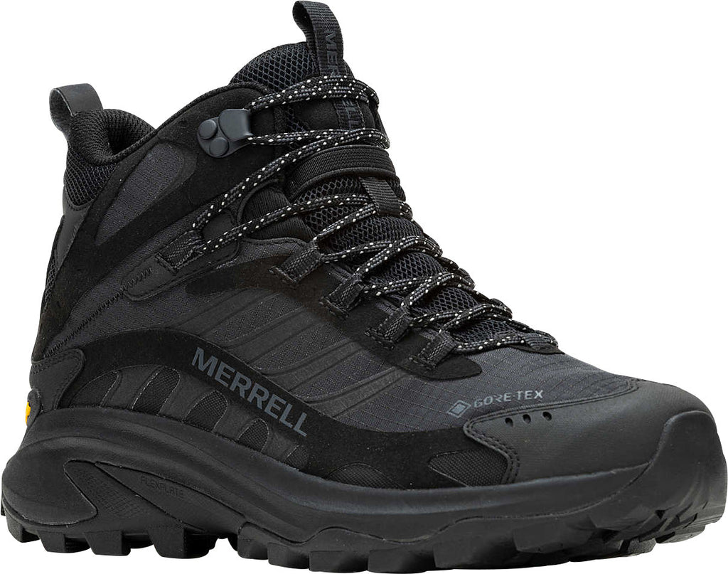 Merrell Moab Speed 2 Mid GORE-TEX Men's Walking Boots - Black | Outdoor Performance