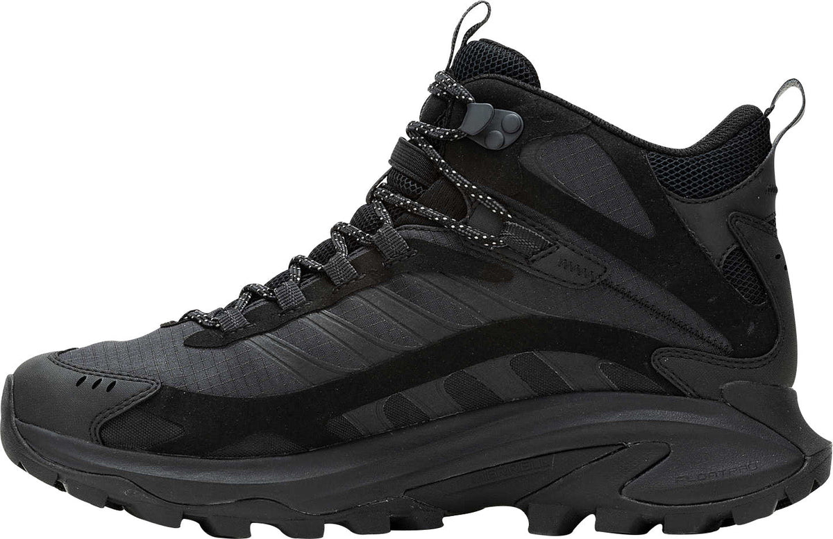 Merrell Moab Speed 2 Mid GORE-TEX Men's Walking Boots - Black | Outdoor Performance