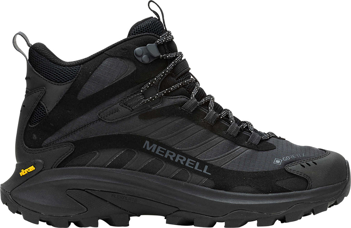 Merrell Moab Speed 2 Mid GORE-TEX Men's Walking Boots - Black | Outdoor Performance