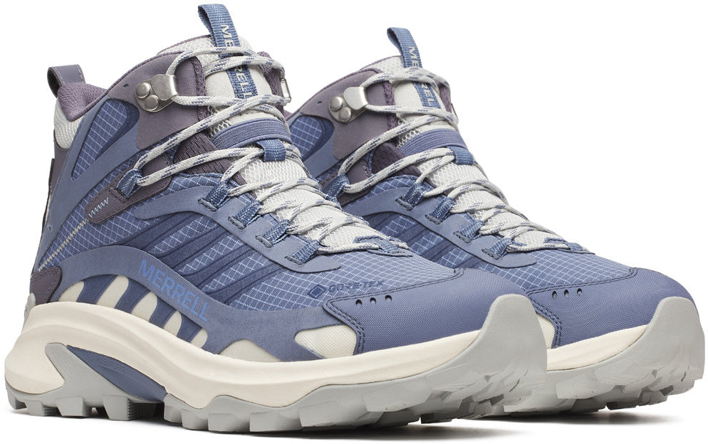 Merrell Moab Speed 2 Mid GORE-TEX Men's Walking Boots - Blue | Outdoor Performance