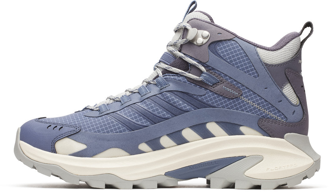 Merrell Moab Speed 2 Mid GORE-TEX Men's Walking Boots - Blue | Outdoor Performance