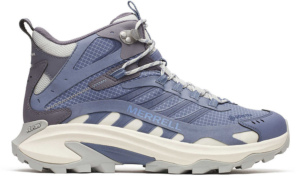 Merrell Moab Speed 2 Mid GORE-TEX Men's Walking Boots - Blue | Outdoor Performance