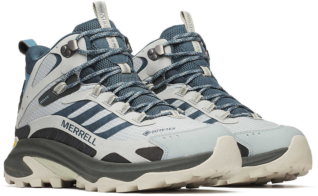 Merrell Moab Speed 2 Mid GORE-TEX Men's Walking Boots - Grey | Outdoor Performance