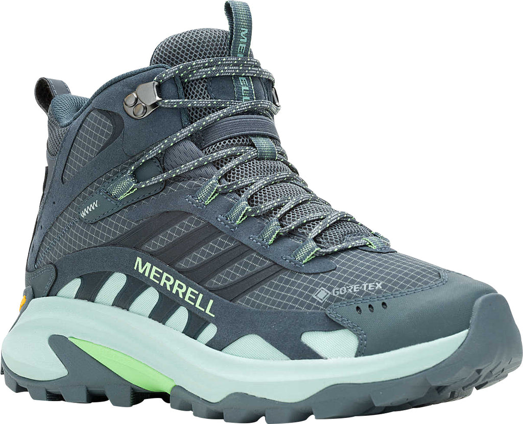 Merrell Moab Speed 2 Mid GORE-TEX Men's Walking Boots - Grey | Outdoor Performance