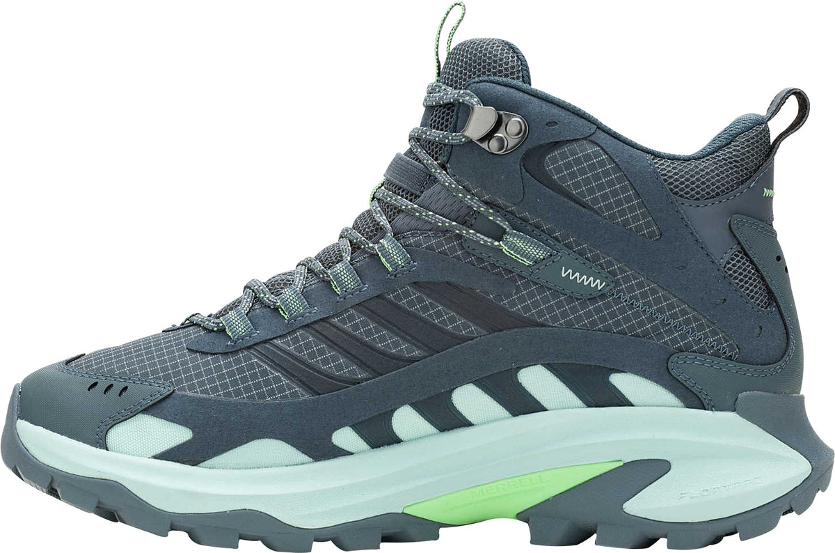 Merrell Moab Speed 2 Mid GORE-TEX Men's Walking Boots - Grey | Outdoor Performance