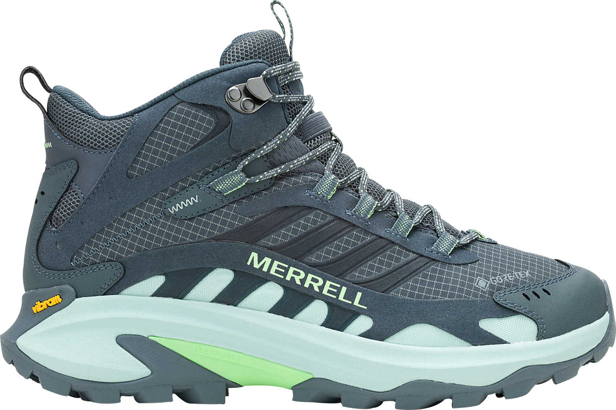Merrell Moab Speed 2 Mid GORE-TEX Men's Walking Boots - Grey | Outdoor Performance