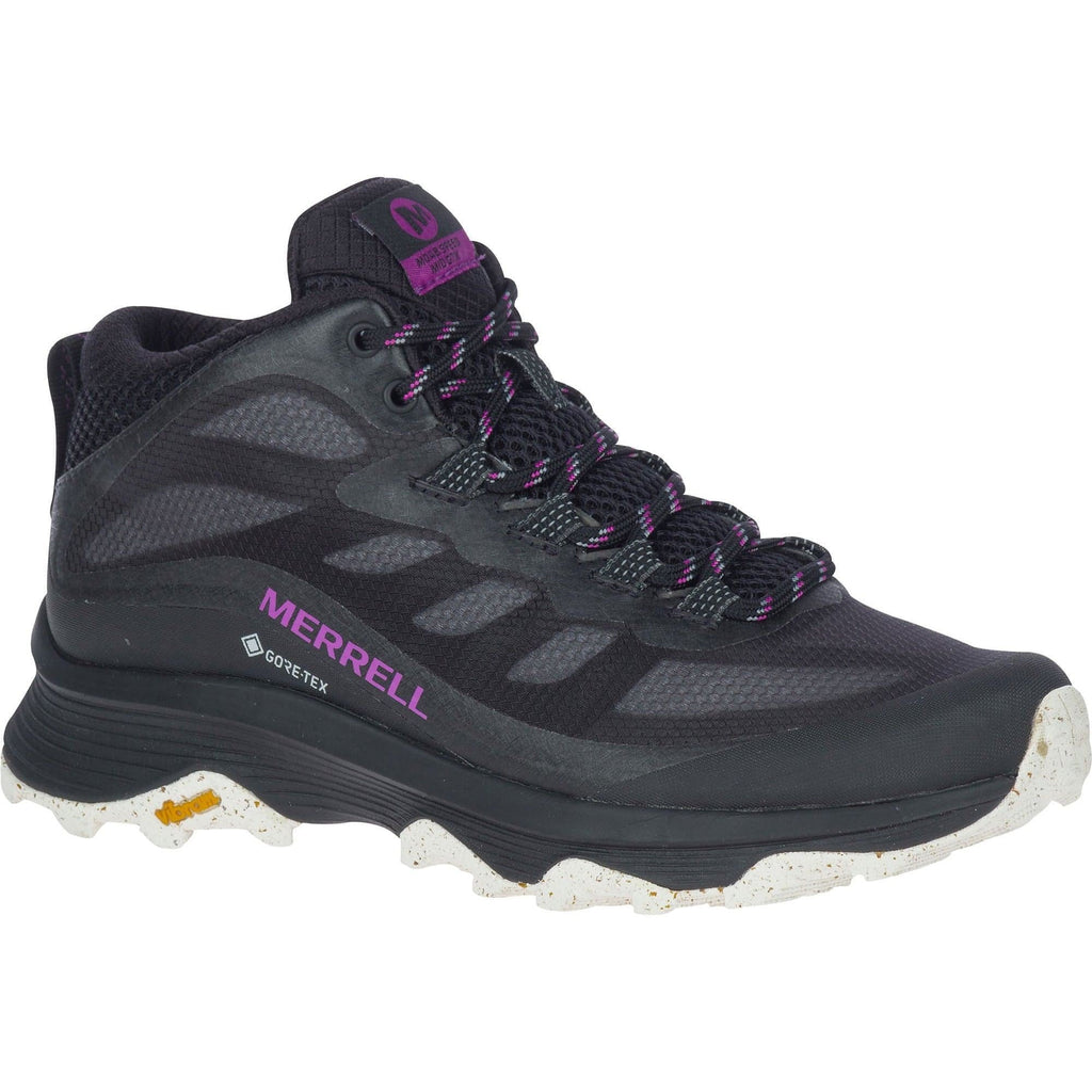 Merrell Moab Speed Mid GORE-TEX Women's Walking Boots - Black | Outdoor Performance