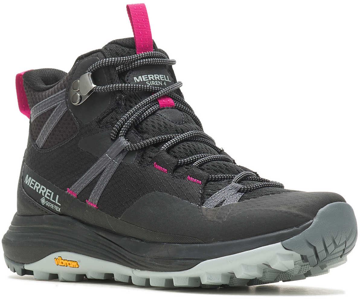 Merrell Siren 4 Mid GORE-TEX Women's Walking Boots - Black | Outdoor Performance