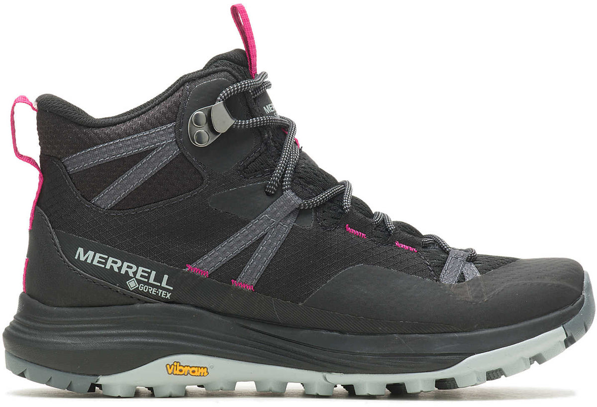 Merrell Siren 4 Mid GORE-TEX Women's Walking Boots - Black | Outdoor Performance
