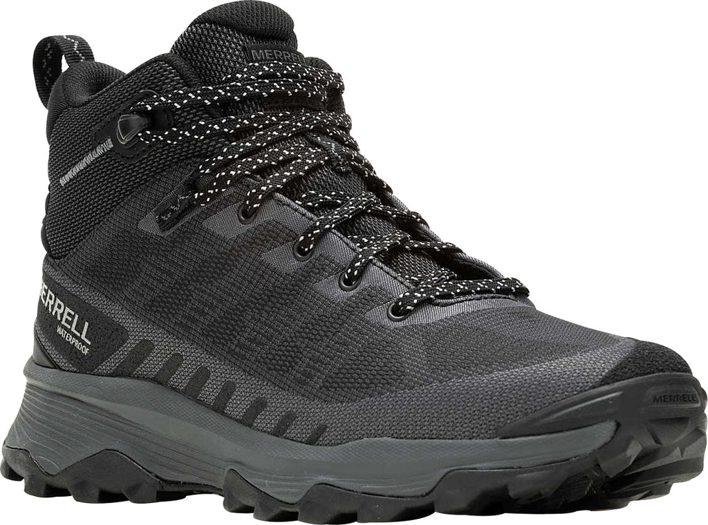 Merrell Speed Eco Mid Waterproof Men's Walking Boots - Black | Outdoor Performance