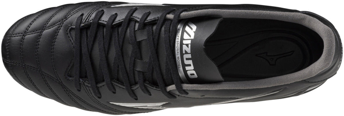 Mizuno Morelia Neo IV Pro Firm Ground Men's Football Boots - Black | Football Performance