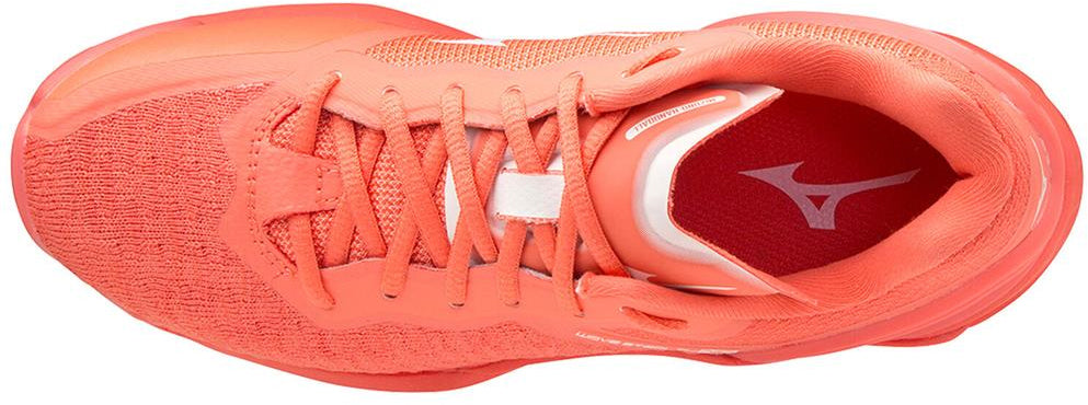 Mizuno Wave Stealth Neo Women's Netball Shoes - Orange | Training & Fitness