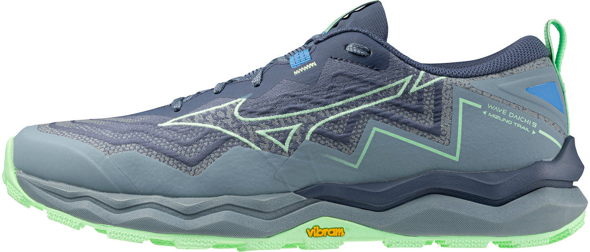 Mizuno Wave Daichi 9 Men's Trail Running Shoes - Blue | Trail Running