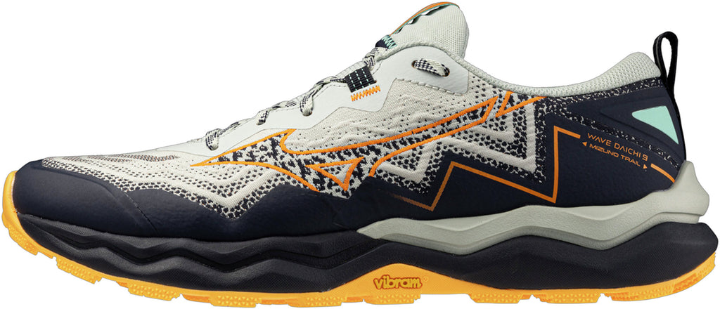 Mizuno Wave Daichi 9 Men's Trail Running Shoes - Grey | Trail Running