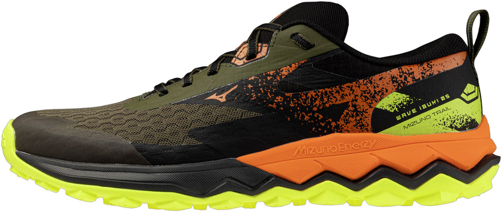 Mizuno Wave Ibuki 5 Men's Trail Running Shoes - Green | Trail Running