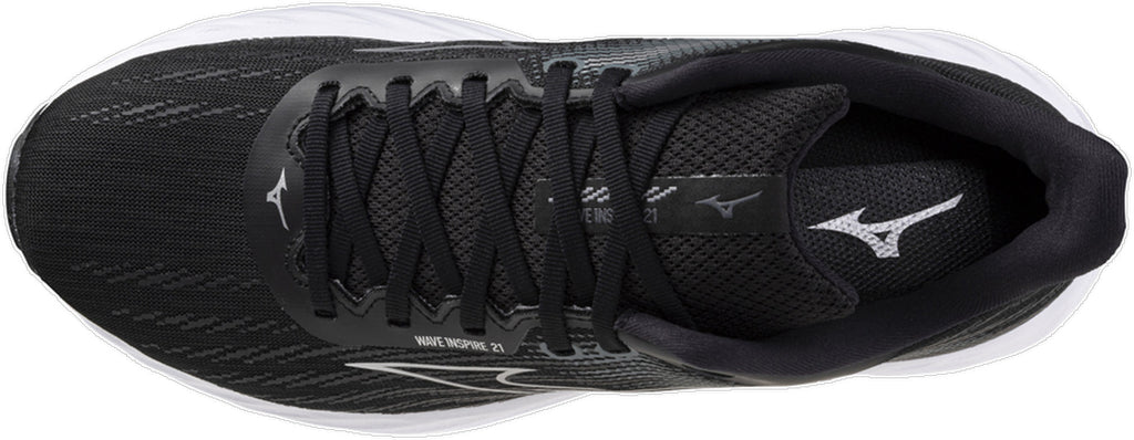 Mizuno Wave Inpsire 21 Men's Running Shoes - Black | Running & Training