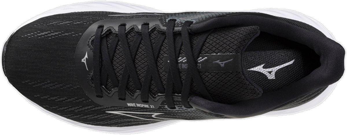 Mizuno Wave Inpsire 21 Men's Running Shoes - Black | Running & Training