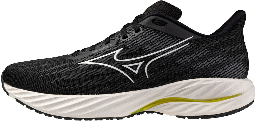 Mizuno Wave Inspire 21 Men's Running Shoes - Black | Running & Training