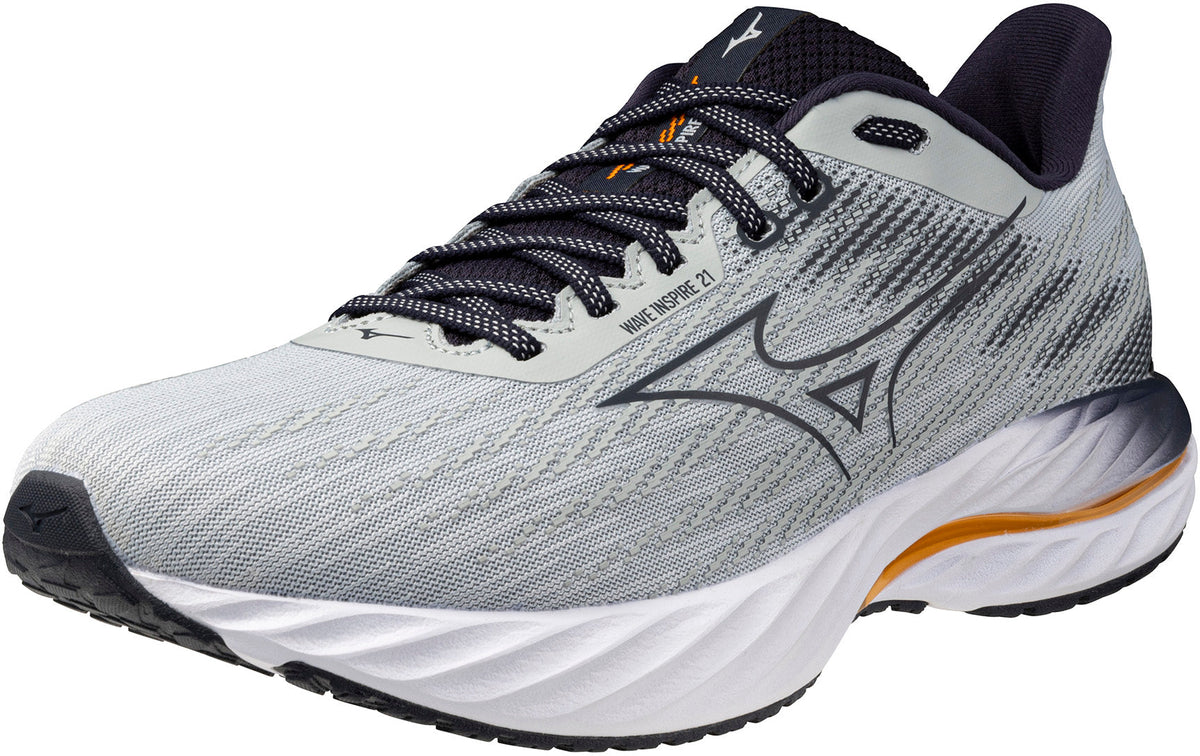 Mizuno Wave Inspire 21 Men's Running Shoes - Grey | Running & Training