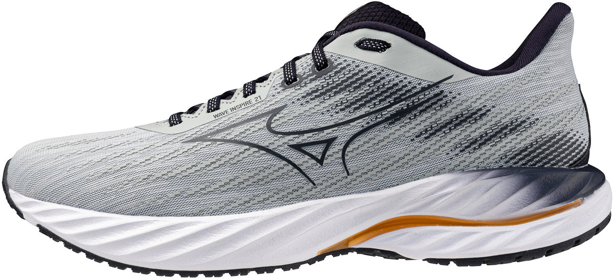 Mizuno Wave Inspire 21 Men's Running Shoes - Grey | Running & Training